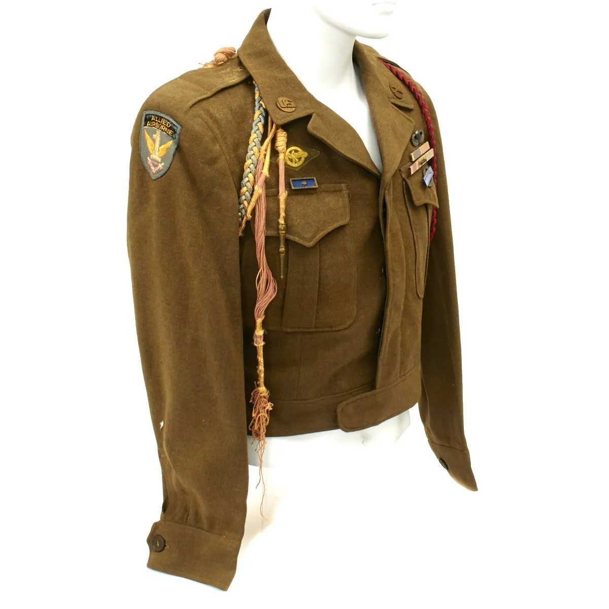 Original U.S. WWII 82nd Airborne 504th Parachute Infantry Regiment Named Grouping