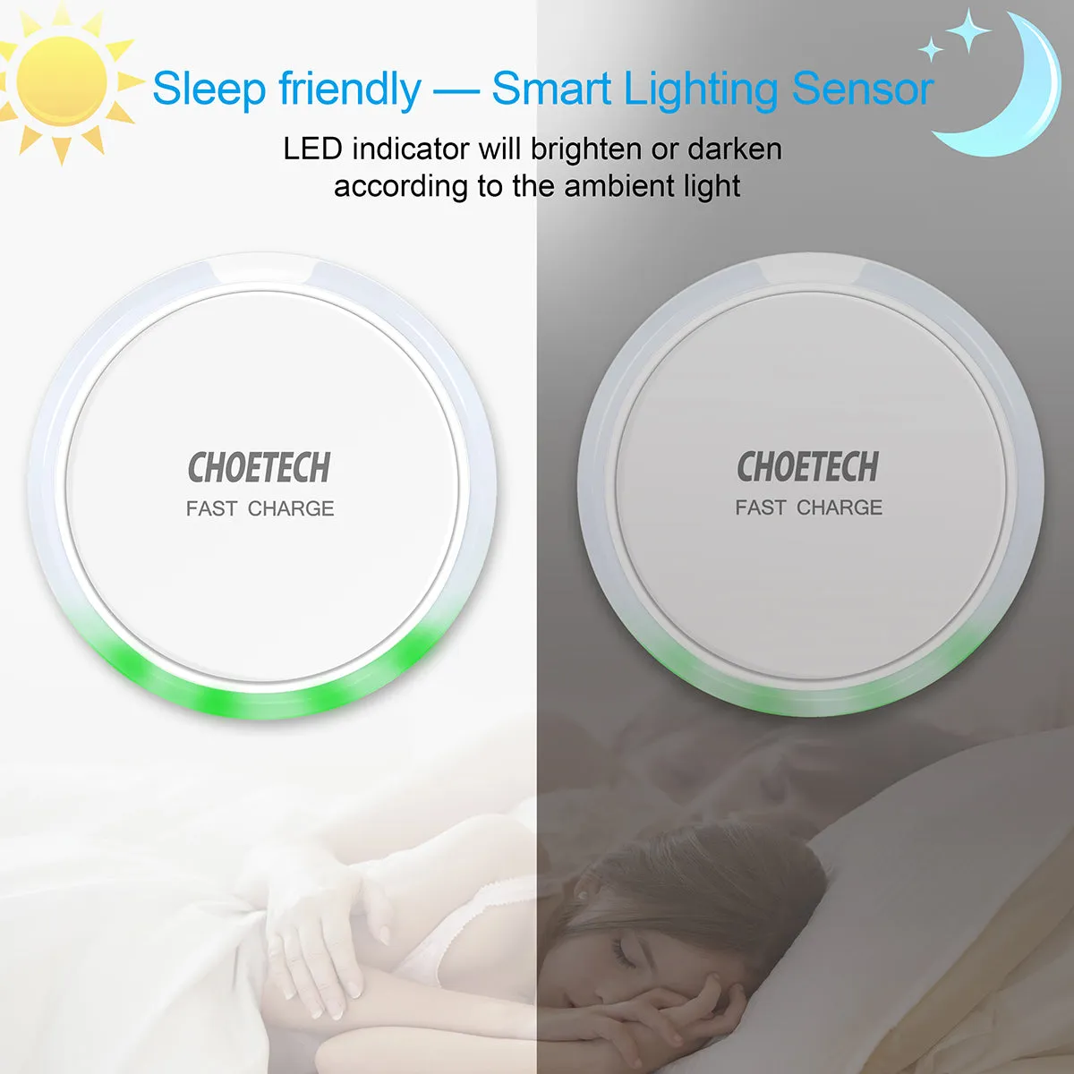 Qi Fast Wireless Charger 7.5W（CLEARANCE）