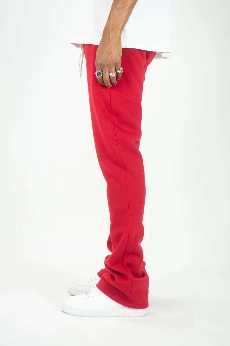 REBEL MINDS/ Bleecker & Mercer Men Slim Flare Fit Stacked Sweatpants