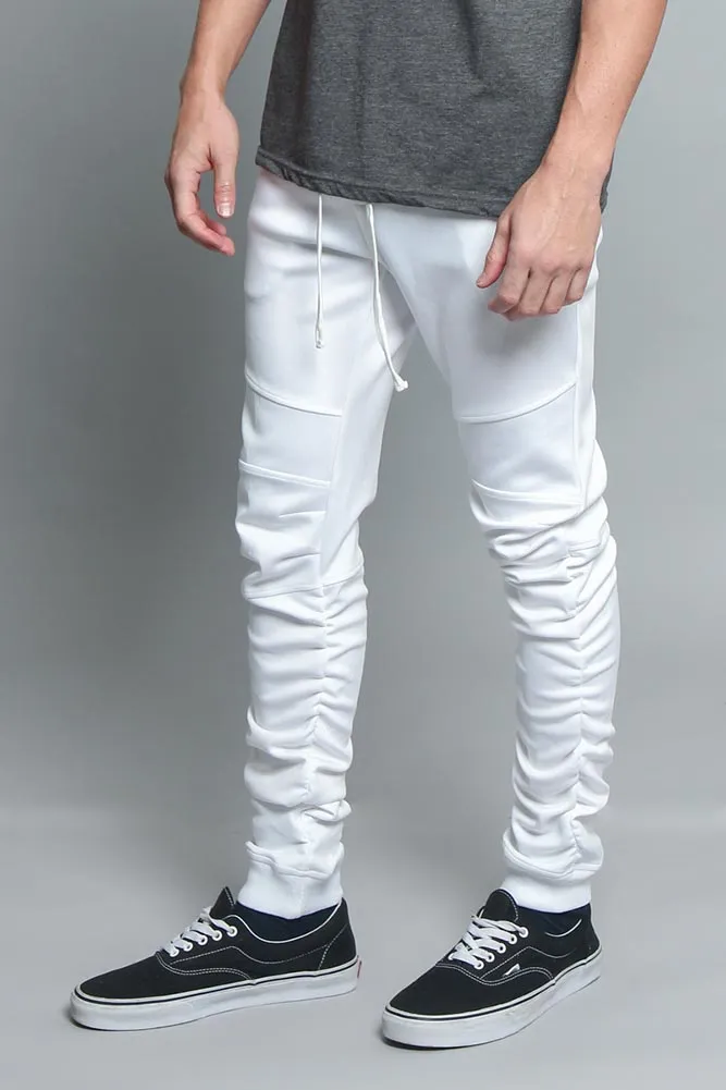 Scrunched Skinny Fit Track Pants