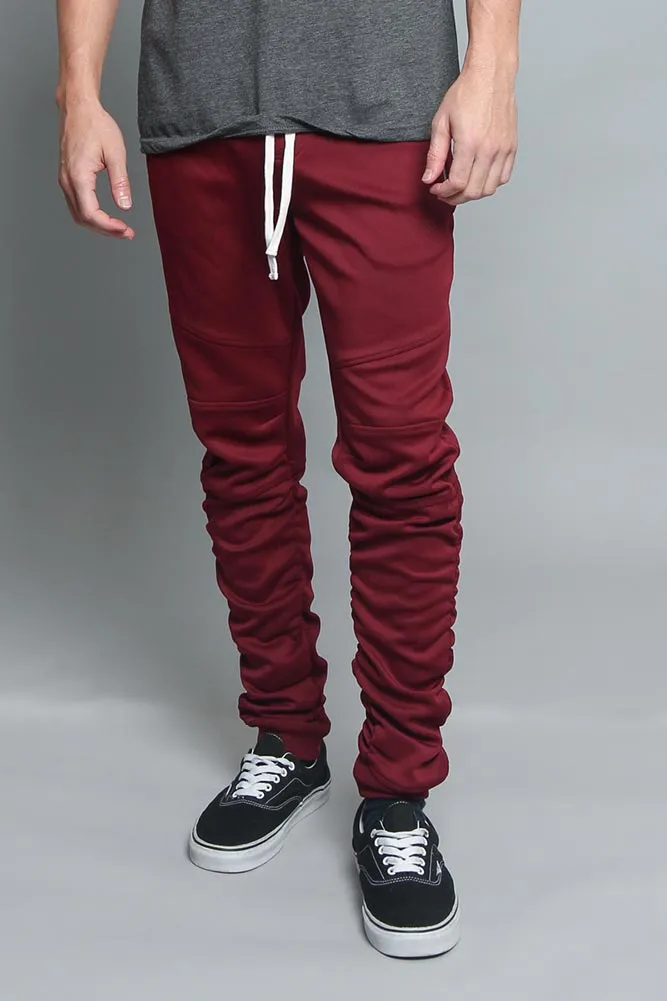 Scrunched Skinny Fit Track Pants
