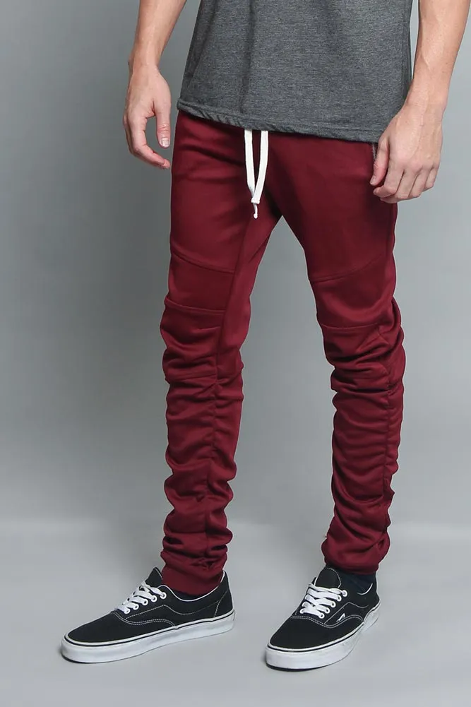 Scrunched Skinny Fit Track Pants