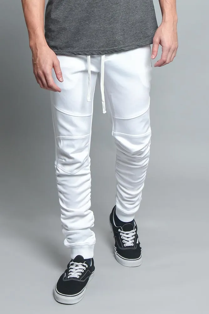 Scrunched Skinny Fit Track Pants
