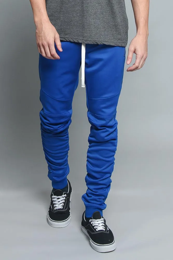Scrunched Skinny Fit Track Pants