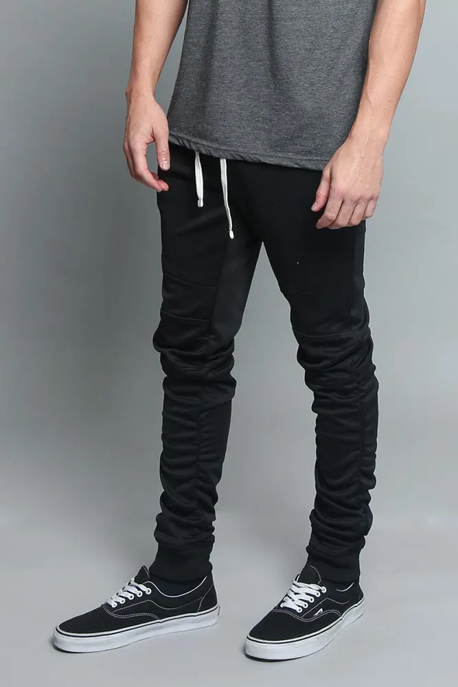 Scrunched Skinny Fit Track Pants