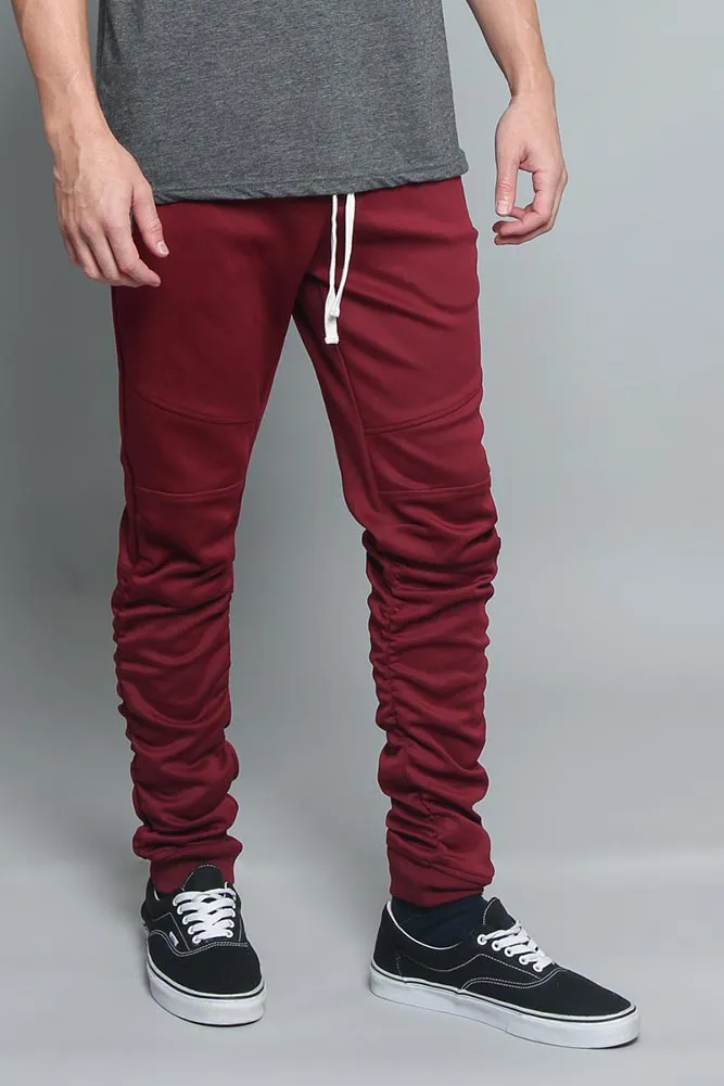 Scrunched Skinny Fit Track Pants