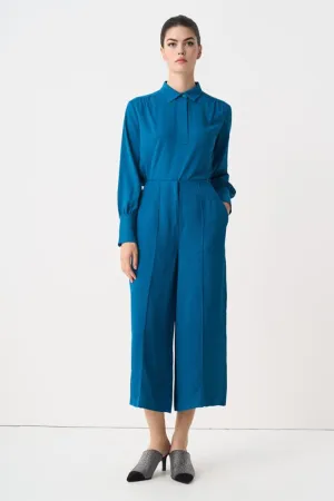 Single Tone Wide Legs Culottes