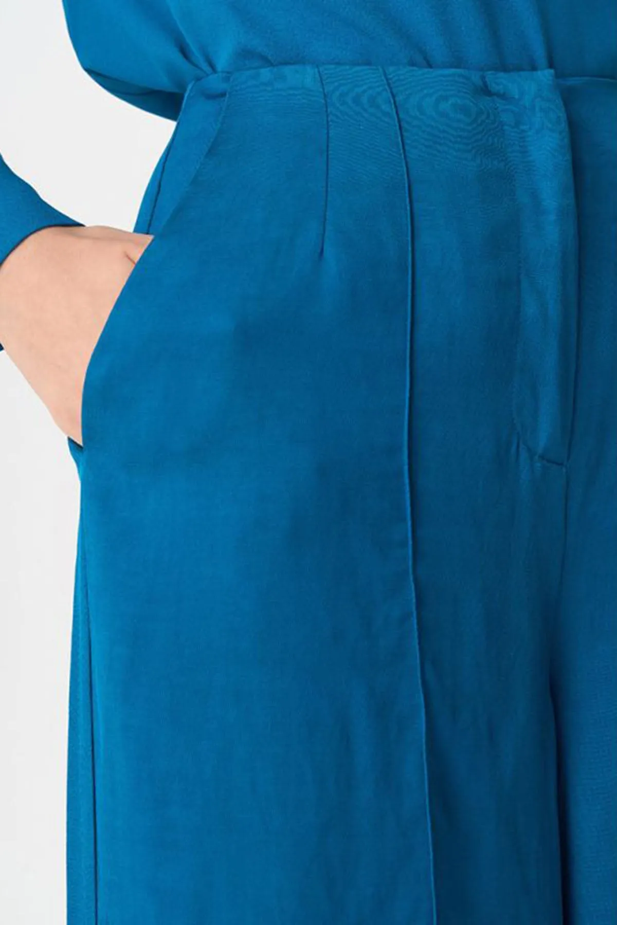 Single Tone Wide Legs Culottes