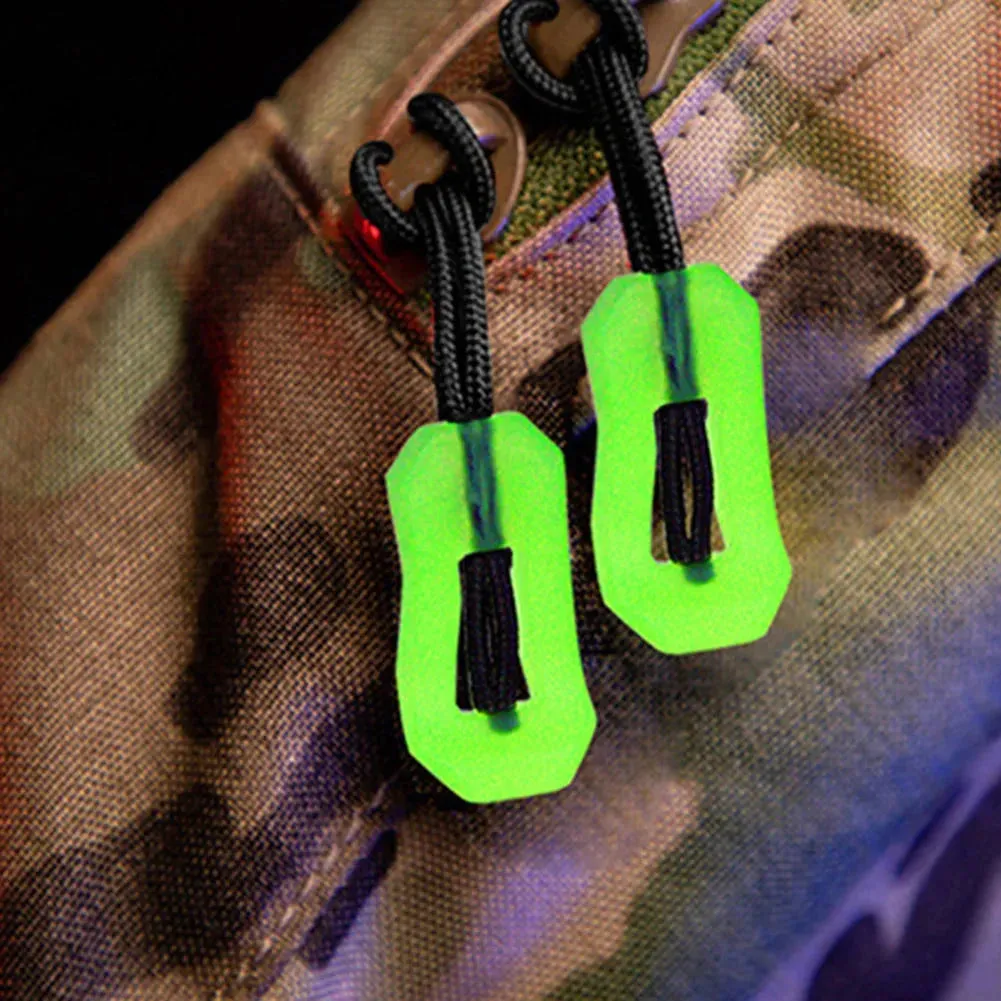 Versatile Glow-in-the-Dark Zipper Pulls for Safety and Convenience