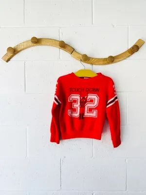 Vintage Touch Down Crew Neck, 2-3 years