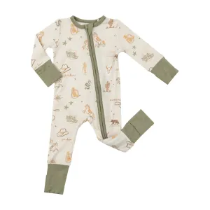 Wild West 2 Way Zipper Romper